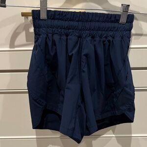 Lululemon Track That High Rise Lined Shorts 5”